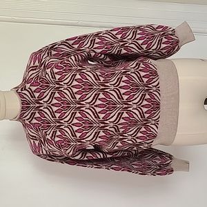 Anthropologie printed sweater